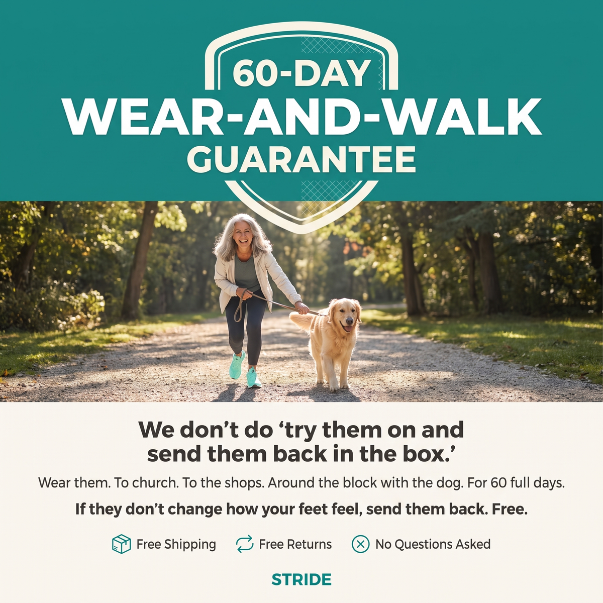 Stride Hands-Free Support Shoes